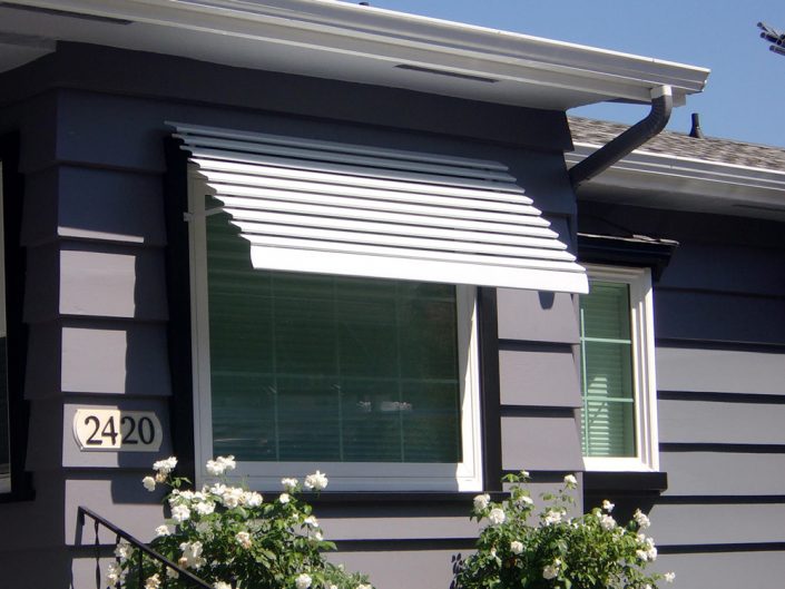 Fixed Louver Aluminum Window Awning Superior Awning