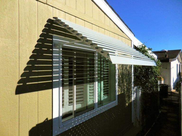 Fixed Louver Aluminum Awning Superior Awning