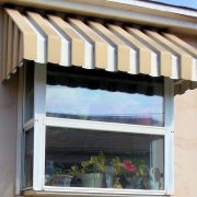 Solid Aluminum Window Awnings