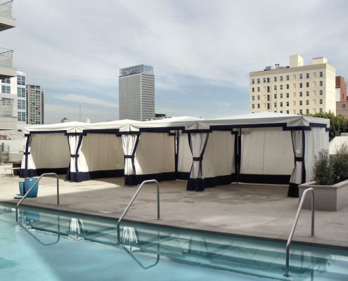 Commercial Pool Cabanas