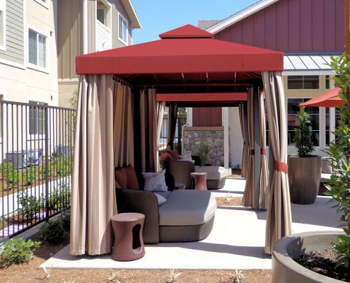 Commercial Pool Cabanas