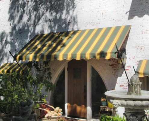 Old World Style Spear Awning