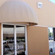 Dome Style Door Awning