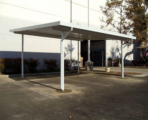 Freestanding Industrial Aluminum Canopy