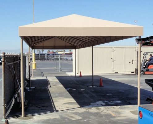 Industrial Canvas Canopy