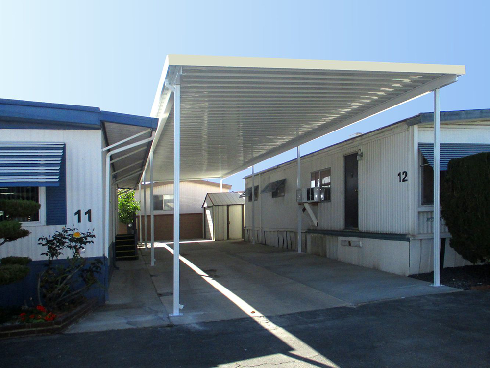 Brilliant Cost Of Carport For Mobile Home Midsouth Carports And Garages