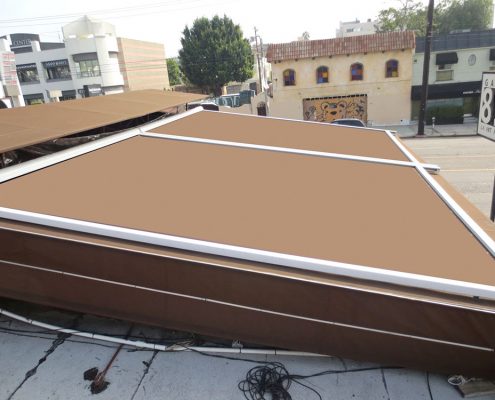 Retractable Rooftop Skylight Shades
