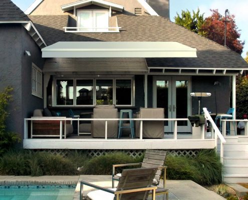Roof Mount Retractable Patio Cover