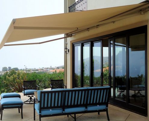 Retractable Awning - extended