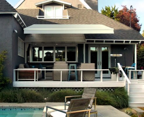 Roof Mount Retractable Patio Cover