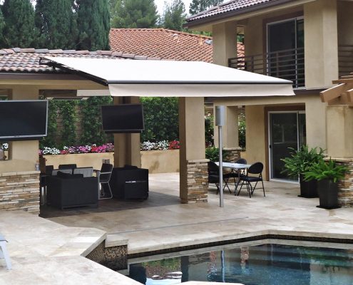 Roof Mount Retractable Awning