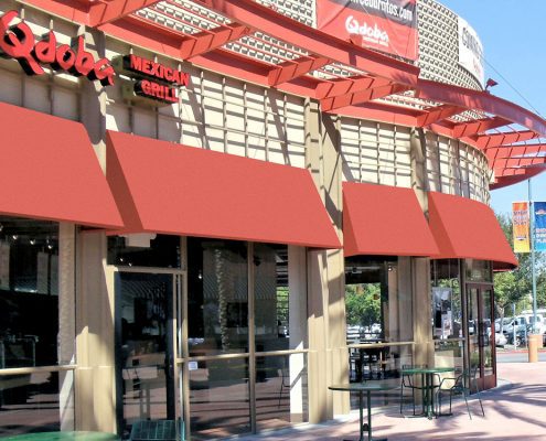 Restaurant Awnings, Patio Covers, and Curtains Gallery