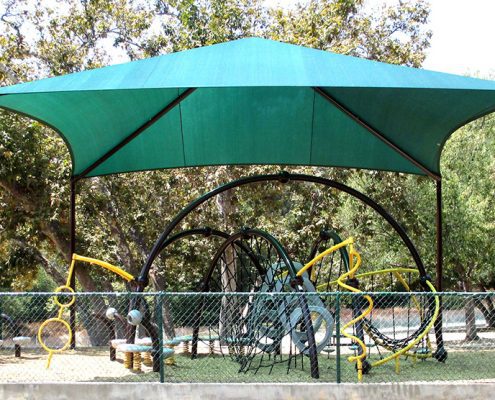 Playground Tension Shade Structure