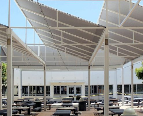 Lunch Room Shade Structures