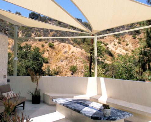Rooftop Patio Shade Sails